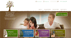 Desktop Screenshot of growingfruitfuldisciples.com